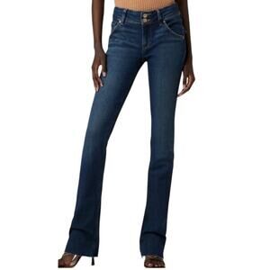Hudson Signature Mid Rise Bootcut Jeans in Dark Wash Size 29 x 29